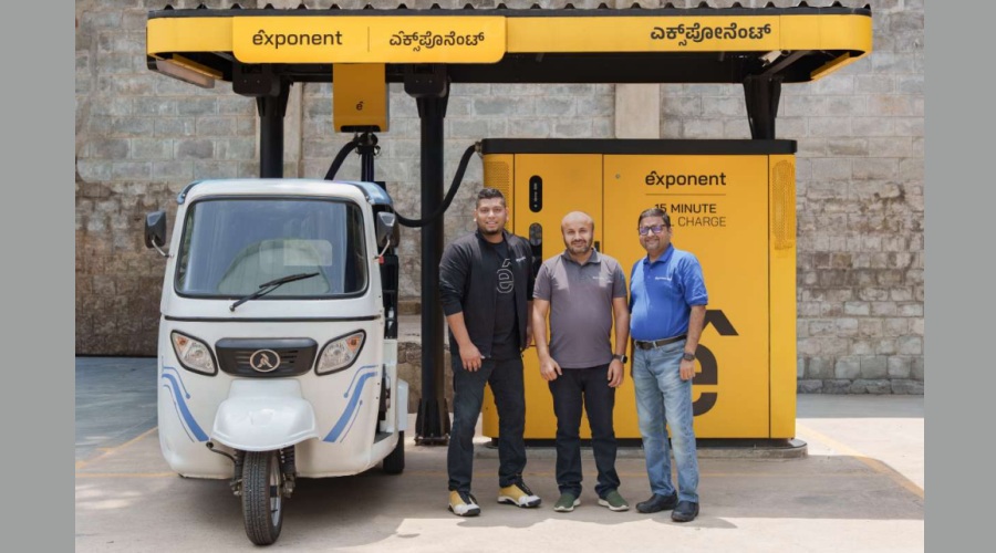 Atul Auto and Exponent Energy Partner to Launch 15-Minute Rapid Charging Passenger 3-Wheelers